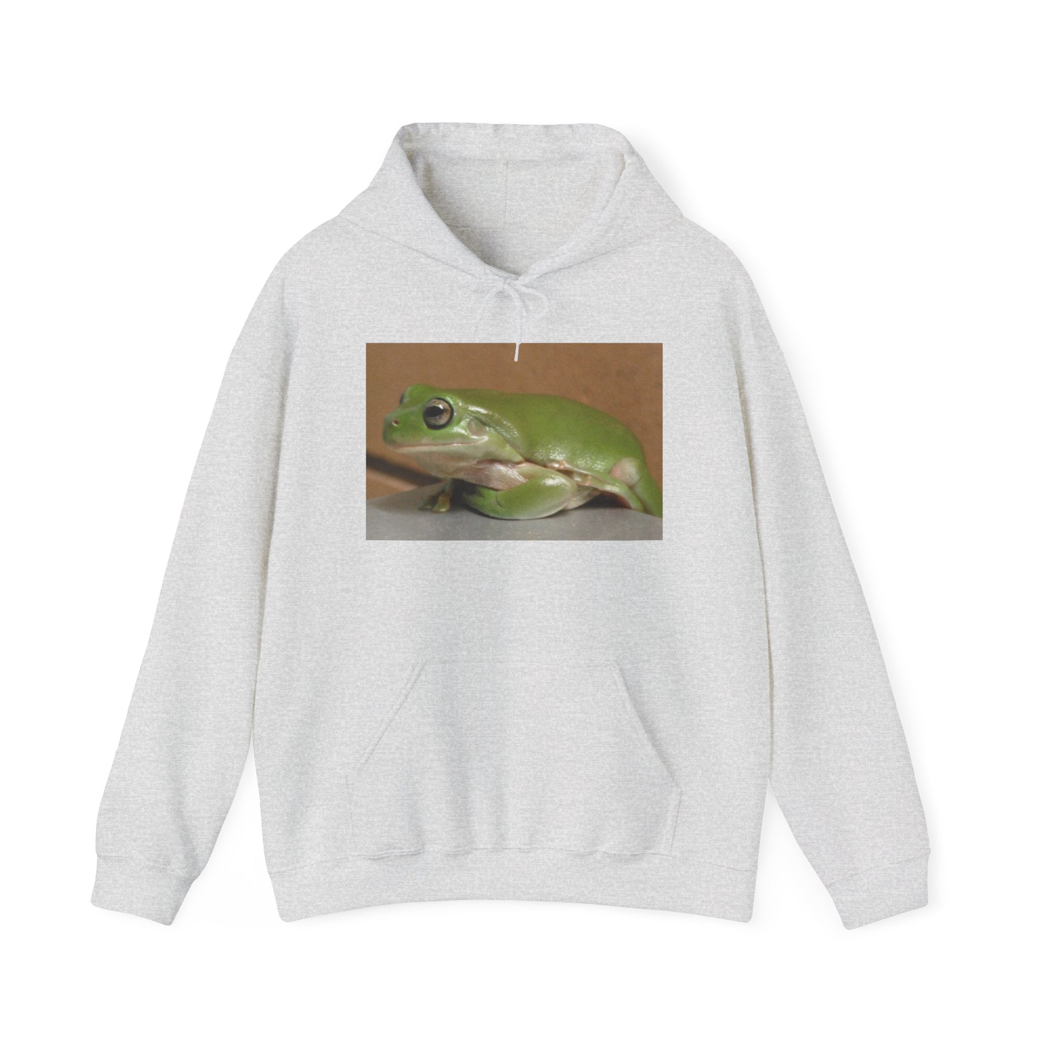 Green Tree Frog Hooded Sweatshirt